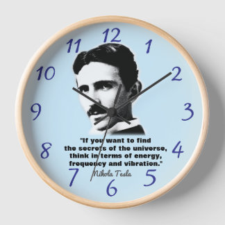 Zitat von Nikola Tesla Uhr