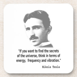 Zitat von Nikola Tesla Untersetzer