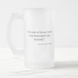 Zitat von Stolz und Vorurteilen III Mattglas Bierglas