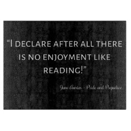 Zitat von Stolz und Vorurteilen III Schneidebrett