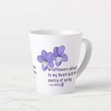 Zitat von Vogel-Foot-Violets-Wildblumen