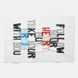 ZITAT-VORLAGEN HANDTUCH