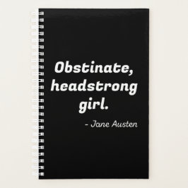 Zitat zu Stolz und Vorurteilen II Planer