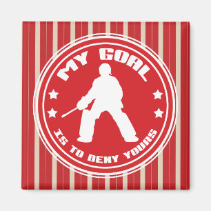 Zitat zum Hockey-Goalie Magnet
