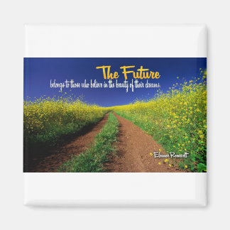 Zitat zum Inspirationstraum — Eleanor Roosevelt Magnet