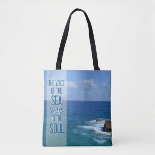 Zitat zum Ozean/Sea Hawaii-Fotobuch Tasche