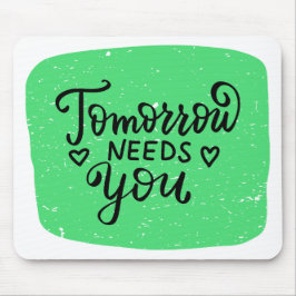 Zitat zum Thema Grün Mousepad