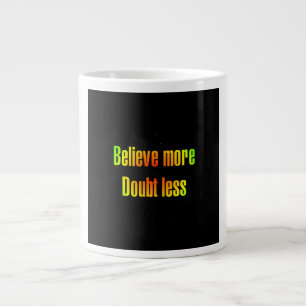 Zitat zur Ermutigung #11 Jumbo-Tasse