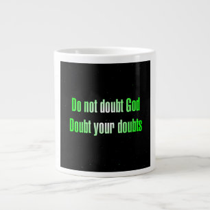 Zitat zur Ermutigung #14 Jumbo-Tasse