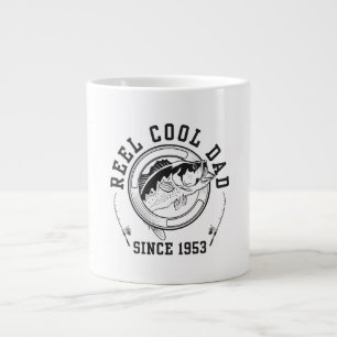 Zitat zur Fischerei: Cooler Vater seit 1953 Jumbo-Tasse