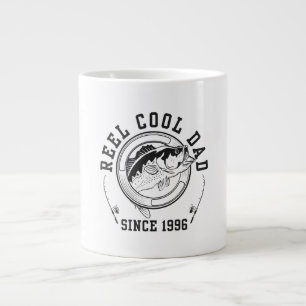 Zitat zur Fischerei: Cooler Vater seit 1996 Jumbo-Tasse