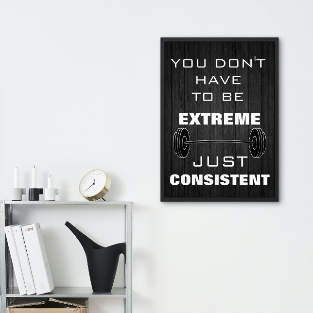 Zitat zur Fitness für motivierend Gym-Workout Poster (Von Creator hochgeladen)