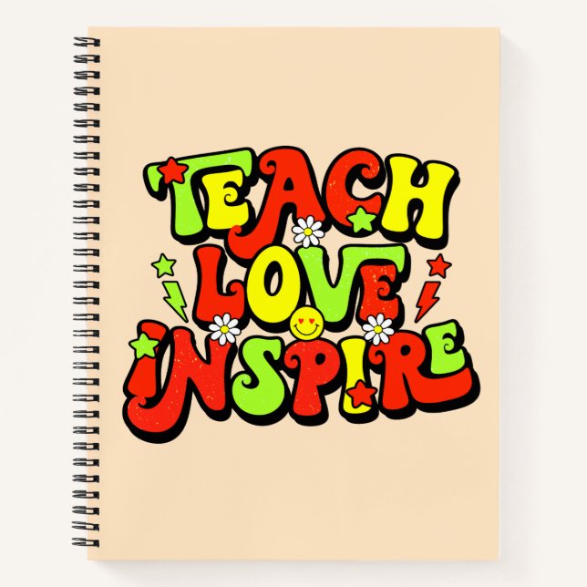 Zitat zur Inspiration Notizbuch (Vorderseite)