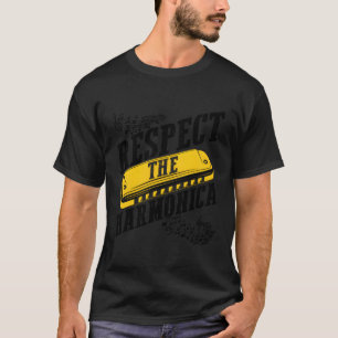 Zitat zur Mundharte für Mundharmoniker und Mundorg T-Shirt