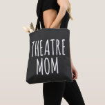 Zitat zur Probe der Eltern von Theatern Mama Tasche<br><div class="desc">Einfache und moderne Tasche für Theater-Mamas in Schwarz und Weiß.</div>