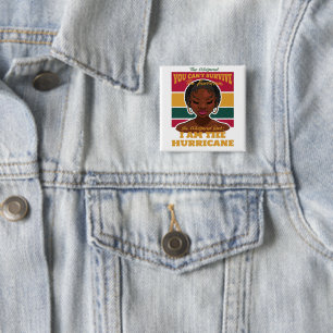 Zitat zur schwarzen Geschichte, Melanin-Frauenkorb Button