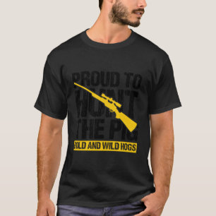 Zitat zur Schweinejagd und zur Schweinehaltung T-Shirt