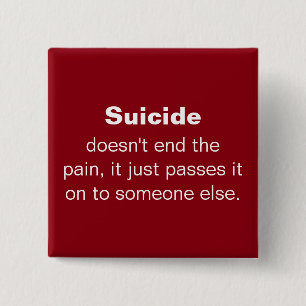 Zitat zur Suizidprävention Button