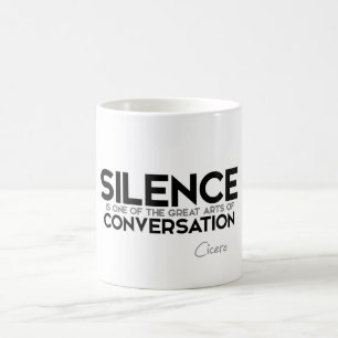 ZITATE: Cicero - Ruhegespräch Kaffeetasse