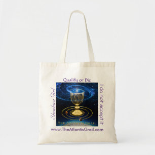 Zitate - der Atlantis-Gral - Budget-Tasche Tragetasche