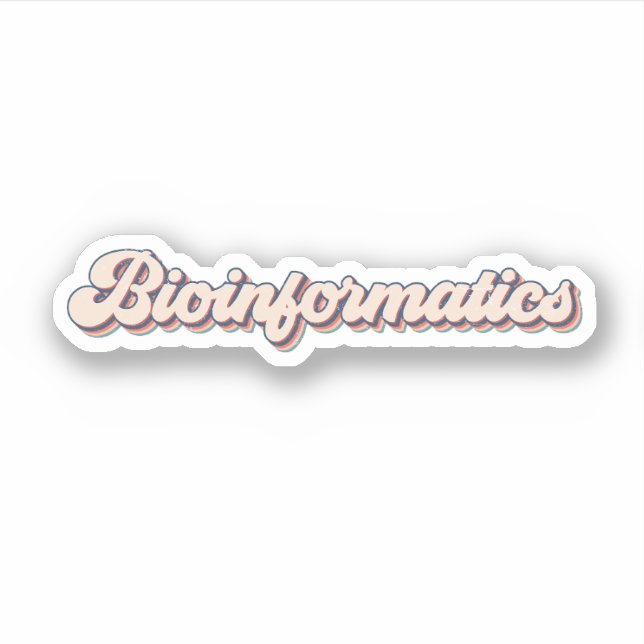 Zitate der Bioinformatik, Redewendungen der Bioinf Aufkleber (Vorderseite)