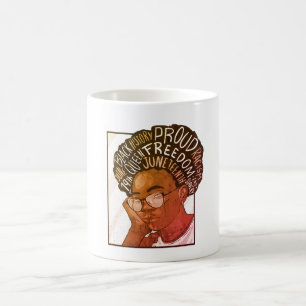 Zitate für die schwarze Geschichte - afrikanische Kaffeetasse