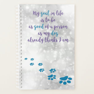 Zitate für Hunde - Hundeweisheit Inspirationsquell Planer