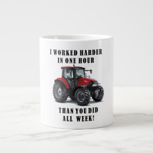 Zitate für landwirtschaftliche Traktoren Jumbo-Tasse