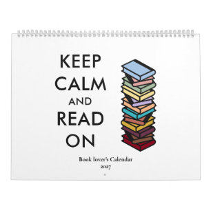 Zitate für moderne Bücherliebhaber Farbige Typogra Kalender