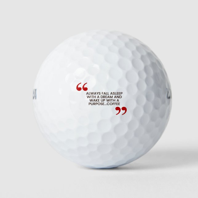 Zitate Golfball (Vorderseite)