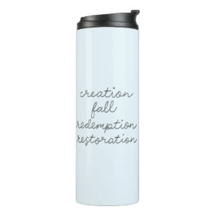 Zitate Minimalistischer Christlicher Bibelbiblioth Thermosbecher