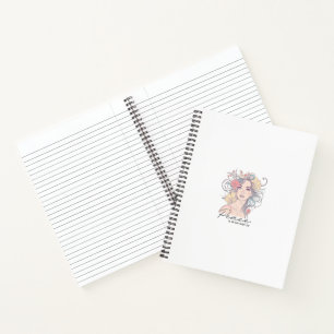 Zitate mit minimalem Design Notizbuch