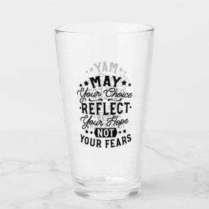 Zitate: Möge Ihre Wahl Ihre Hoffnung Widerspiegeln Glas