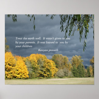 Zitate-Poster Poster