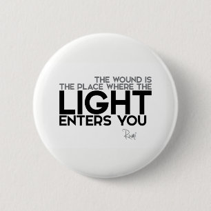 ZITATE: Rumi: Licht meldet Sie an Button