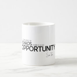 ZITATE: Sun Tzu - Gelegenheit Kaffeetasse