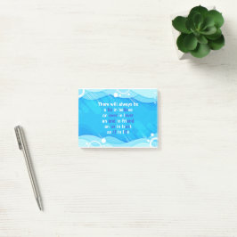 Zitate über Liebe, Leben und Freundschaft Post-it Klebezettel