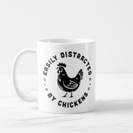 Zitate von Hühnerliebhabern aus dem lustigen Landl Kaffeetasse