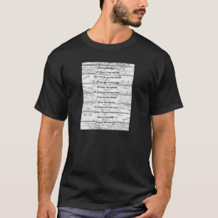 Zitate zu den Regeln unseres Hauses T-Shirt