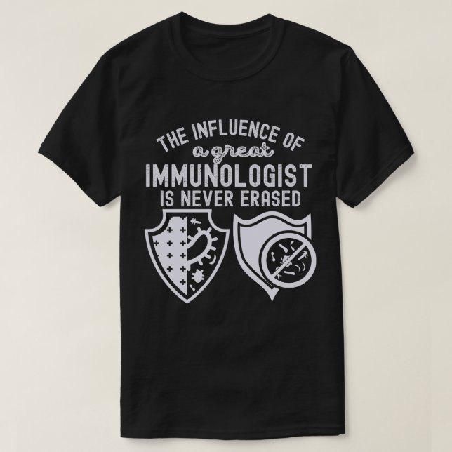 Zitate zur Immunologie, Immunologiewissenschaftler T-Shirt (Design vorne)