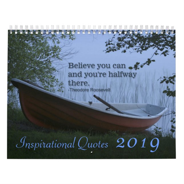 Zitate zur landschaftlichen Natur 2019 Kalender (Titelbild)