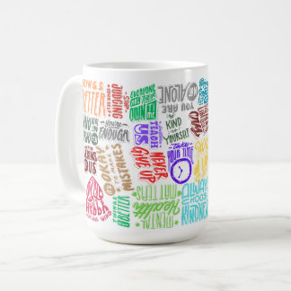 Zitate zur psychischen Gesundheit auf Inspiration  Kaffeetasse