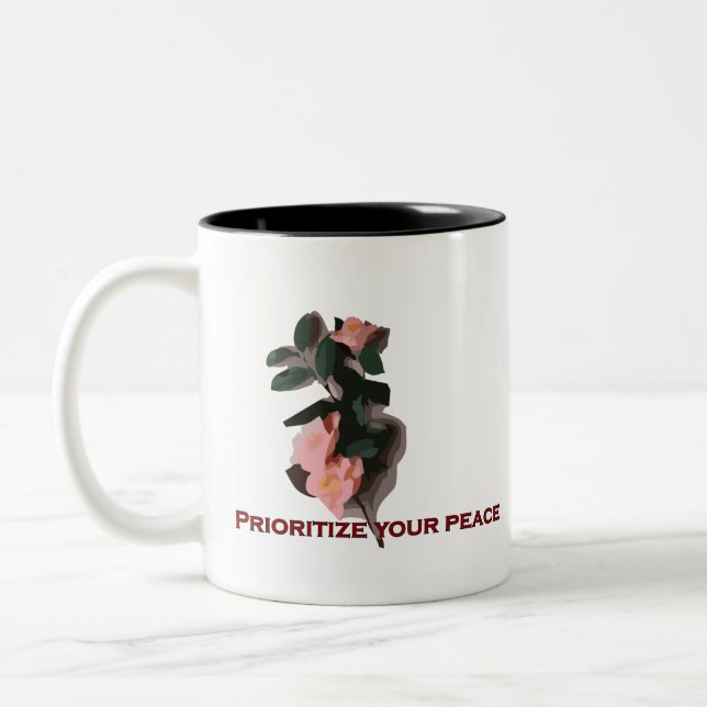 Zitate Zweifarbige Tasse (Links)