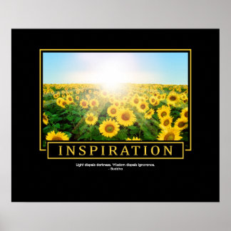 Zitatposter für Inspiration Poster
