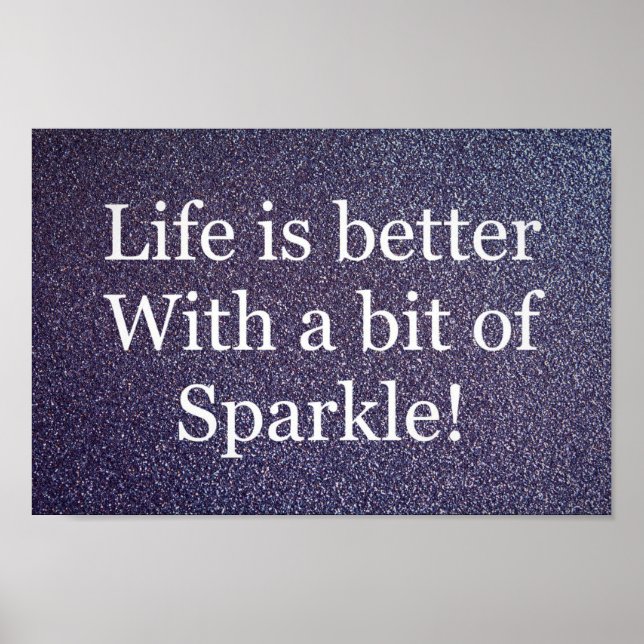 Zitatposter mit Inspiration Poster (Vorne)