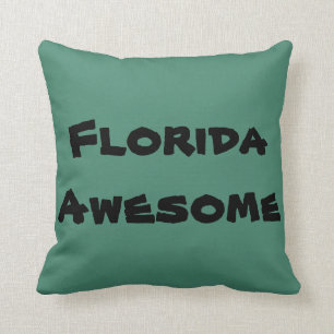 Zitatthrow-Kissen Floridas fantastisches Kissen