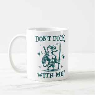 Zitiere mich nicht sarkastisch lustige Ente Kaffeetasse