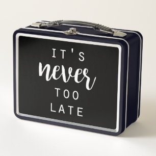 Zitierfähiges IV Metall Lunch Box