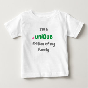 Zitierte Ermächtigung Unique Edition meiner Famili Baby T-shirt