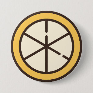 Zitrone Button